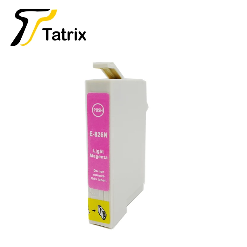 Tatrix для Epson T0821N T0821 чернильный картридж для принтера Epson R270 R390 TX650 T50 T59 RX590 TX610 TX720 TX700 TX800 RX610 принтер