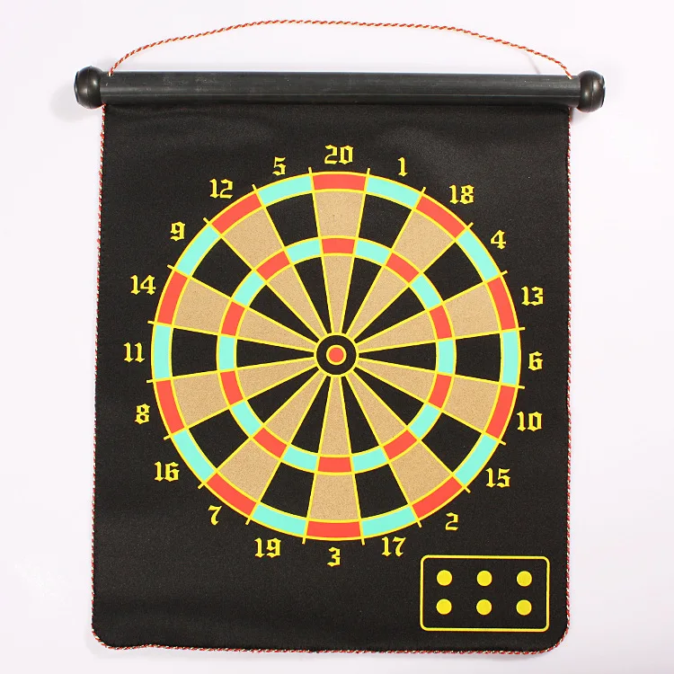 Ray Gal 17-Inch Magnetic Darts Set with 6 Target Dart Double-Sided Magnetic Darts Thick