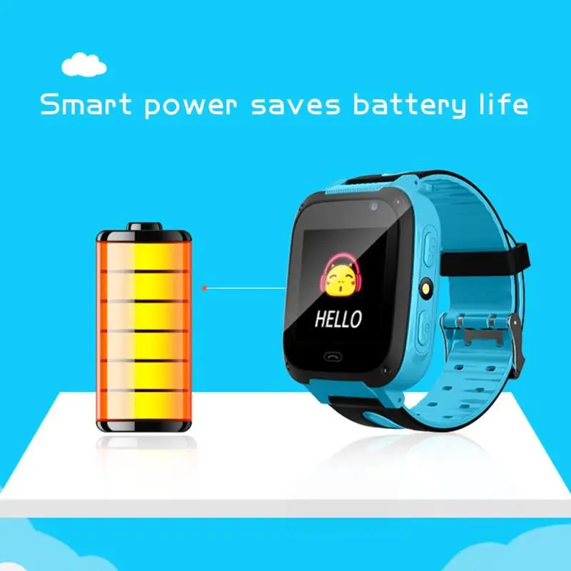 Детские часы GPS смарт телефон для плавания детские водонепроницаемый сигнал SOS