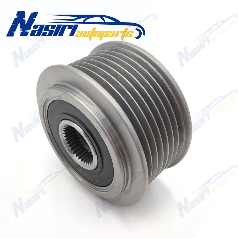 Car Accessories Overrunning Alternator Clutch Pulley For NISSAN NAVARA (D40) 2.5dCi 2.5dCi 4WD PATHFINDER (R51) 2.5 DCi 4WD 535017710 F-552386