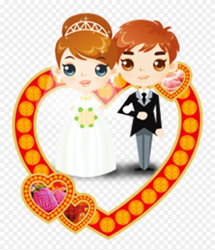 婚礼插画 喜庆婚礼png图片素材免费下载 图片编号4677 Png素材网