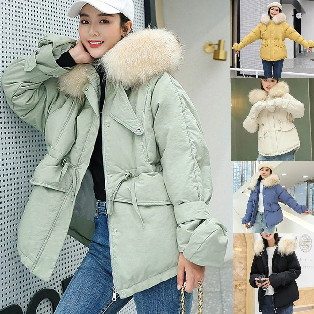 Cotton wool coat ladies Warm winter clothing