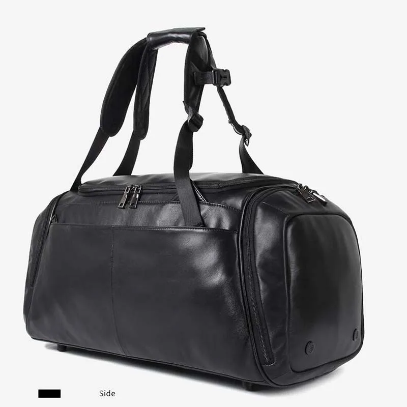 Weekender, Сумки из натуральной кожи для мужчин, сумка для путешествий, многофункциональная для обуви, Портативная сумка на плечо, мужская сумка для ноутбука