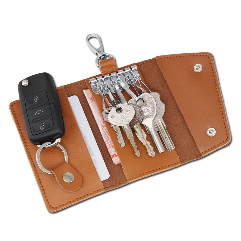 Чехол для ключей от машины из натуральной кожи|housekeeping car|auto key caseauto |