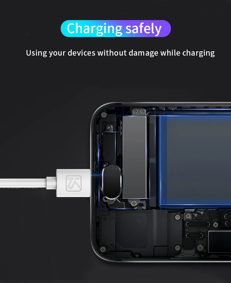 KAKU 2.4A USB TypeC кабель для передачи данных для Redmi Note 7 mi9 USB C кабель для samsung S9 провод для быстрого заряда USB-C кабель для зарядки мобильного телефона