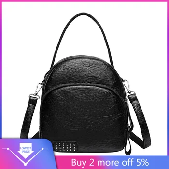 

2019 Hot Sale Solid Bagpack For Women Fashion Backpack Mochila Feminina Waterproof Bag Anti-Theft Shoulder Bag Leisure Bolsa#C11