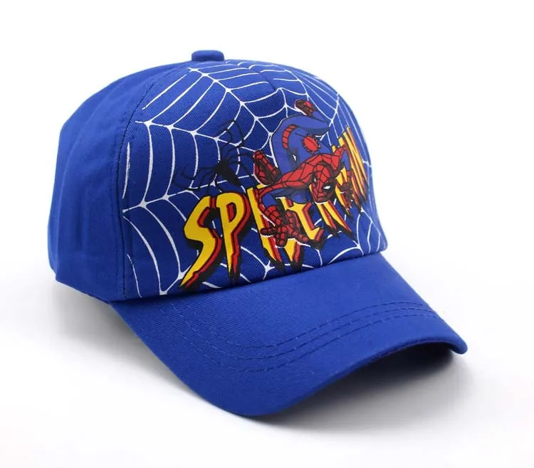 Модная кепка для мальчиков с изображением милых Мстителей, Spider-man, Солнцезащитная шляпа, повседневная детская бейсбольная кепка вечерние подарки, Детская кепка