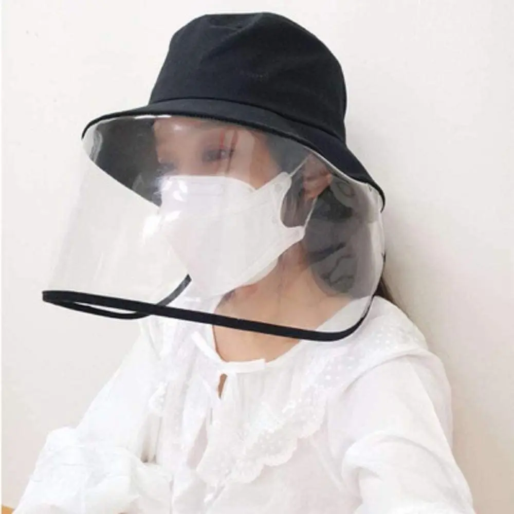 

Hat-Full Face Shield-Anti Saliva Fog UV Hat Safety Hat Fisherman Hat Anti-fog Hat for Men & Women Camping Traveling