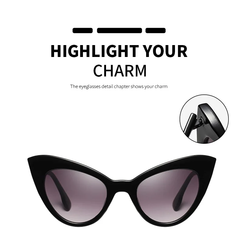 Сексуальные женские винтажные модные очки кошачий глаз, женские солнцезащитные очки, фирменный дизайн, высокое качество, солнцезащитные очки для путешествий, Uv400