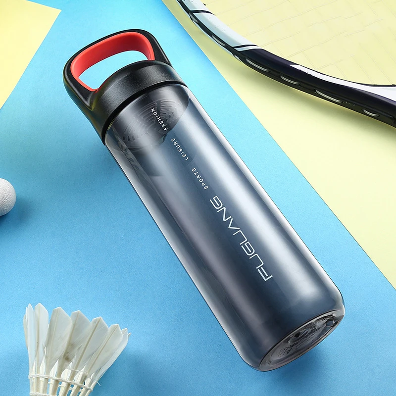 JOUDOO 700ml Plastic Sports Water Bottles With Handle Portable Outdoor Space Bottle Bicycle Camping Leakproof Water Bottles