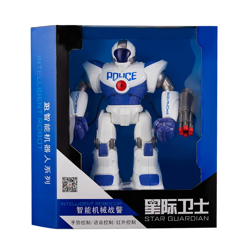 

Multi-functional Smart Programming Dancing Shooting Gesture Sensing/Sound/Remote Control Robot Charging Gift
