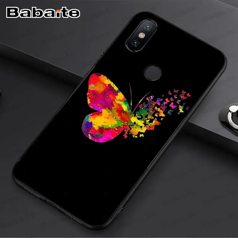 colorful Butterfly Pink Love Heart