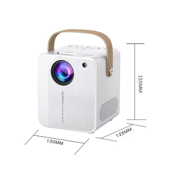 

CP350 LED LCD Projector Media Player Home Theater Multimedia Support 1080P Mirror Screen HDMI/AV/USB/TF Home Theater Projector