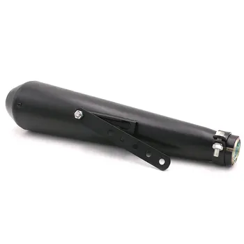 

New Universal Vintage Retro Motorcycle Motorbike Muffler Exhaust Useful Pipe Antiqued Racing Case Silencer