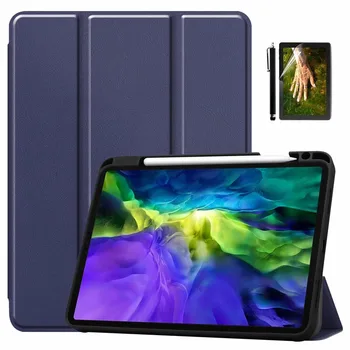 

[Heat Dissipation] Slim Fit Trifold Stand Magnetic Cover Soft Back Protective Case For iPad Pro 11 inch 2020 & 2018 Generation