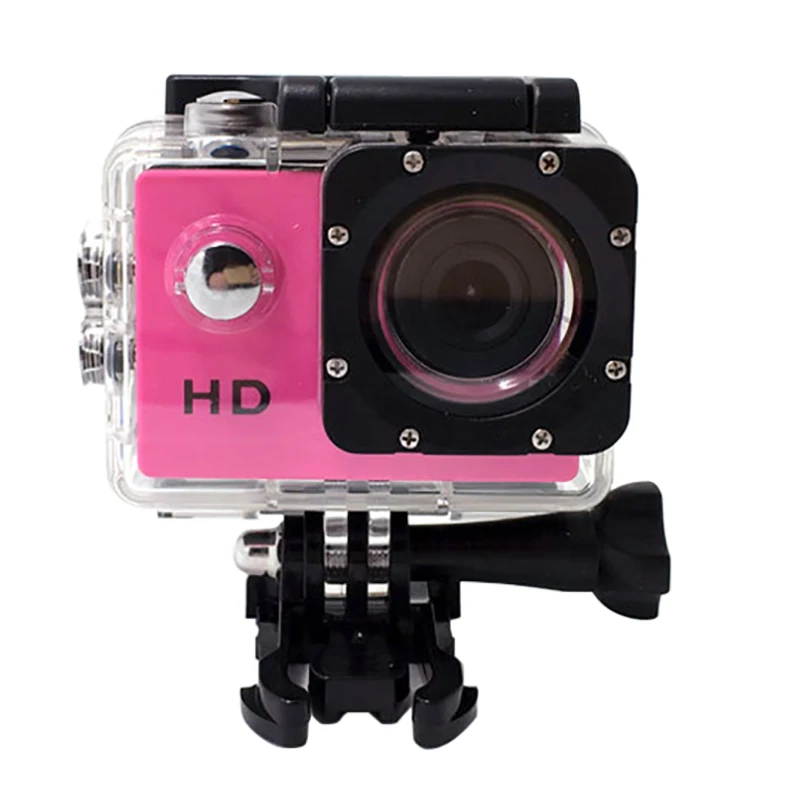 Экшн-камера HD 1080P Регулируемый подводный рекордер Спортивная камера s для плавания серфинга дайвинга HDMI подключение телевидения - Цвет: P