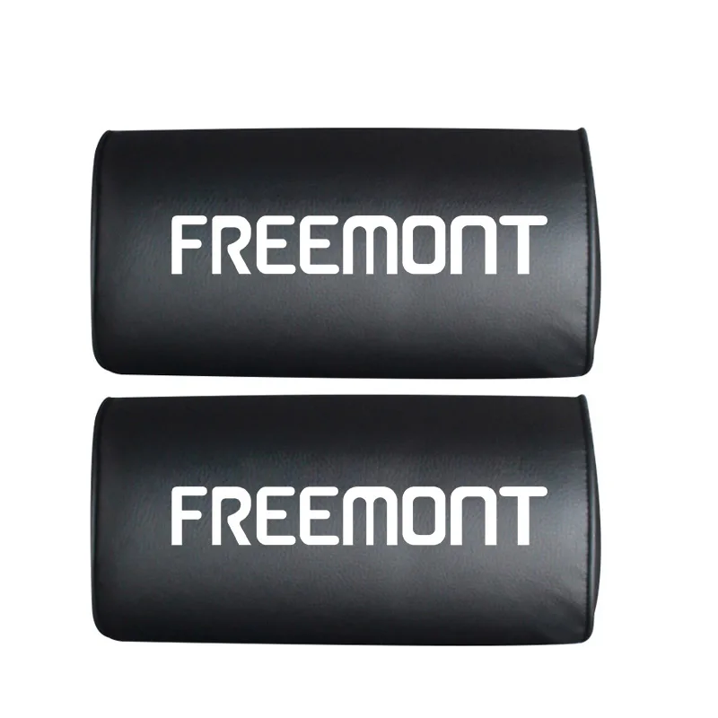 Автомобильное сиденье подушка для шеи для FIAT Freemont из искусственной кожи эргономичная подушка для подголовника сиденья авто подушка для шеи