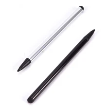 2 em 1 caneta resistiva capacitiva tela de toque stylus lápis para tablet ipad telefone celular pc caneta capacitiva