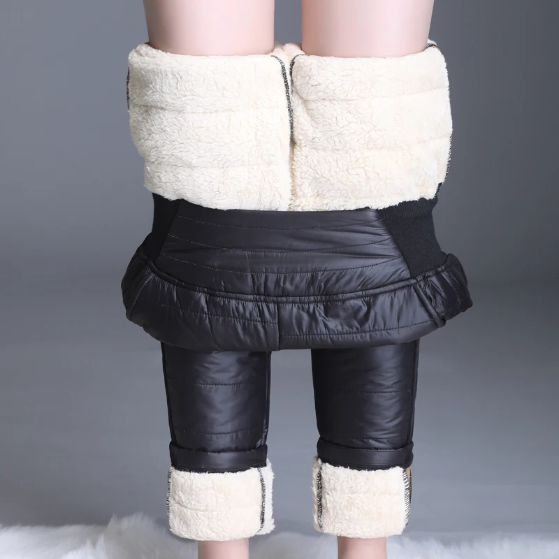 Women Pants Trousers Winter High Waisted Outer Wear Women female Fashion Warm Thick Down Pants Trousers skinny Plus Size 6XL 5XL Women Pants Trousers Winter High Waisted Outer Wear Women female Fashion Warm Thick Down Pants Trousers skinny Plus Size 6XL 5XL