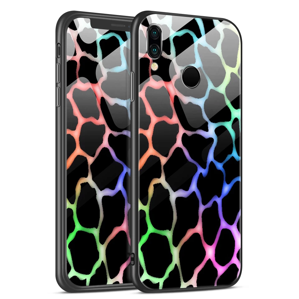 W342 Для huawei P20 Lite Pro Plus Роскошный чехол из закаленного стекла для huawei P20lite/Nove3e TPU модный противоударный жесткий защитный чехол - Цвет: W342