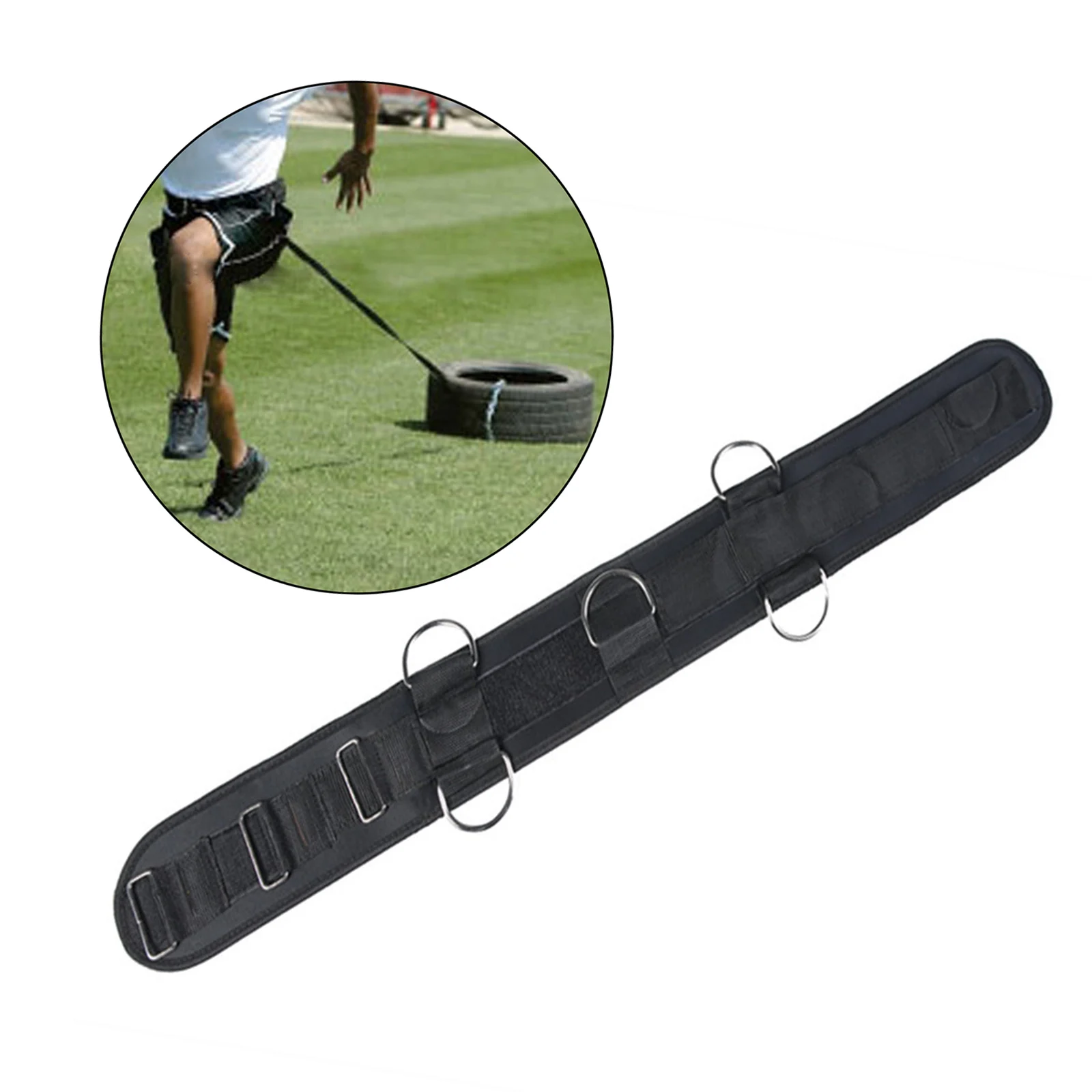 Bounce Trainer Belt Waist Strap Adjustable Sport Running Gym Resistance Band Speed Agility for Cable Machines | Спорт и развлечения