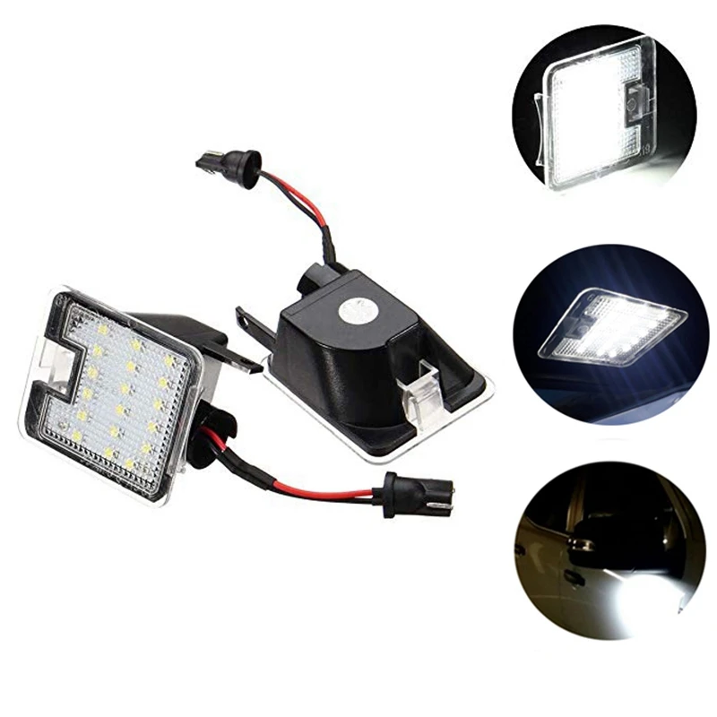 2x светодиодный под боковое зеркало Puddle свет для Ford C-max Focus Ford Kuga ESCAPE Mondeo IV S Max светодиодная подсветка салона супер яркий