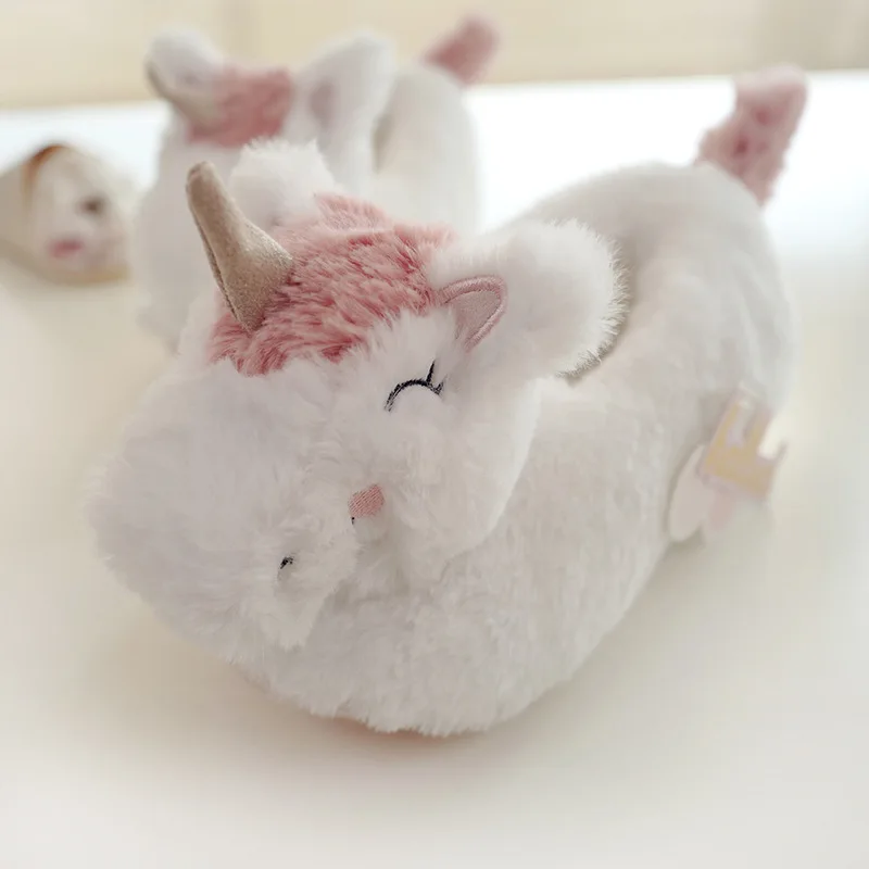 Kids-Children-Unicorn-Slippers-Rabbit-White-fur-Slippers-for-Boys-Cartoon-Baby-Home-Shoes-Kids-Unicorn (1)