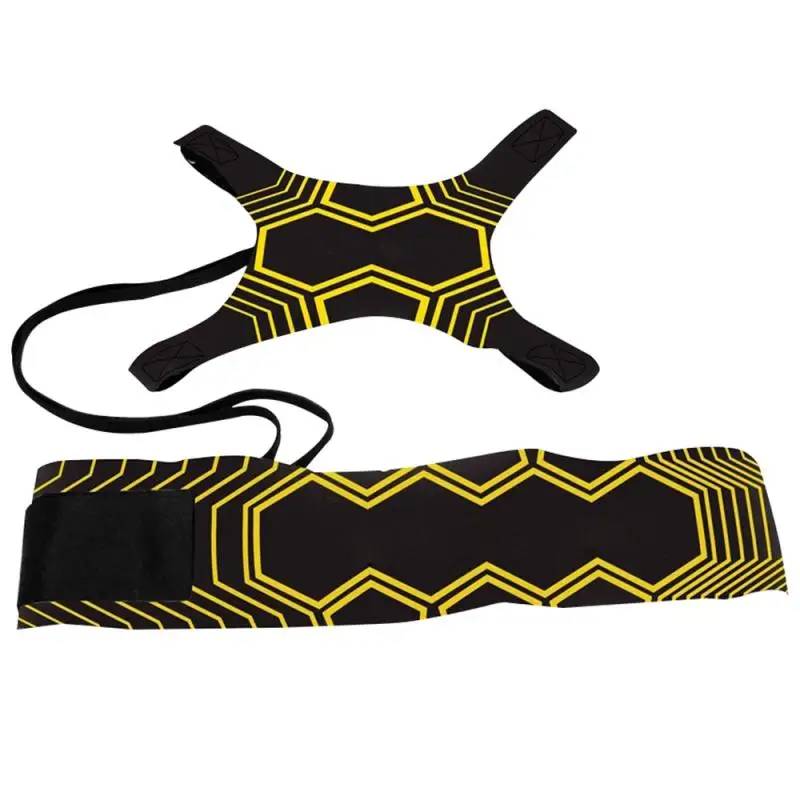 Adjustable Football Kick Trainer Soccer Ball Children Practice Solo Aid Assistance Waist Belt Control Skill Training Band XA32L football training belt
