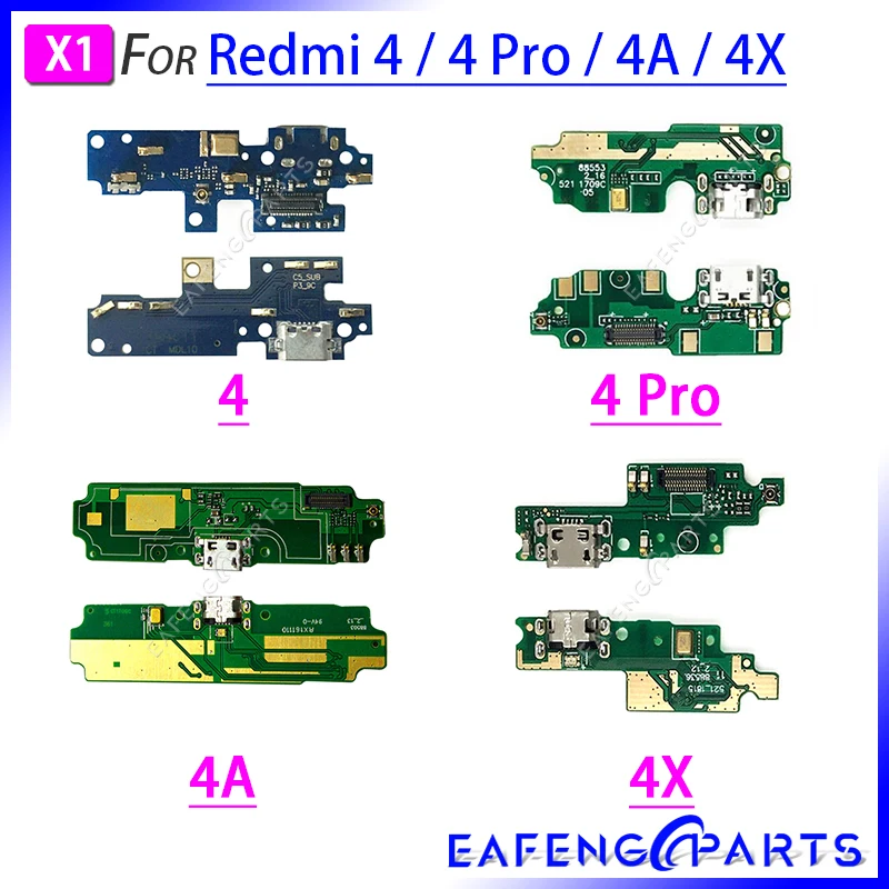 

Repair Parts PCB Board Ribbon Flex for Xiaomi Redmi 4 Pro 4A 4X USB Charger Port Flex Cable Charging Dock Connector