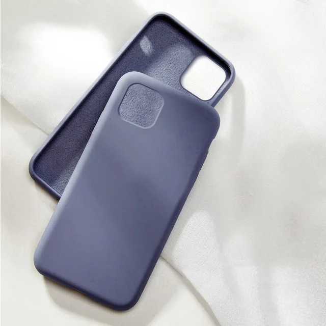 With Blister Box Полный официальный силиконовый чехол с логотипом для Apple iPhone 7 8 Plus, чехол для iPhone X Xs 11 Pro Max XR 6 6S Plus с коробкой - Цвет: With Blister Box