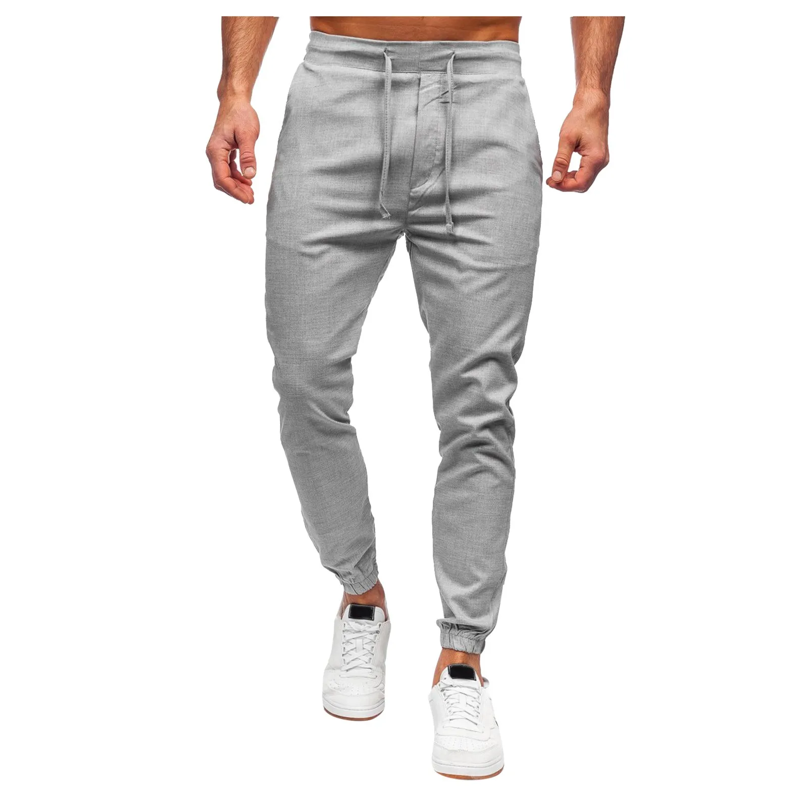 Loose Fit Men Fleece Sweatpant 2021 Winter Warm Joggers Pants Unisex Elastic Waist Sweatpant Mens Track Pants брюки женские 1