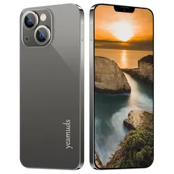6.7″HD Smartphone Global Version i13Pro 4GB RAM+64GB ROM Android 11  facial recognit 10-core 4G/5G network