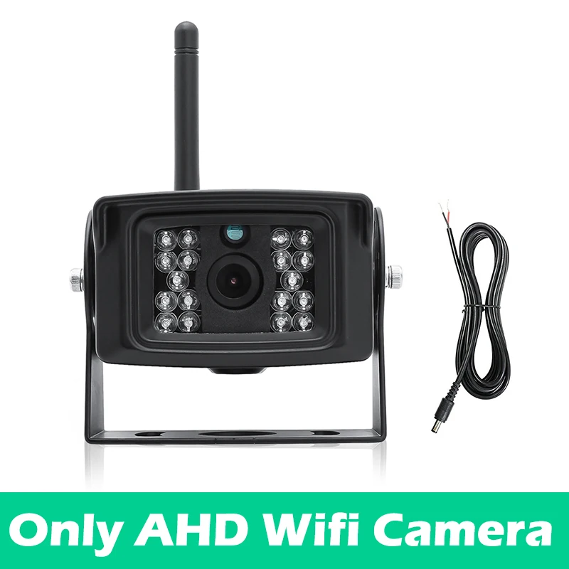 GreenYi 1280*960 высокое разрешение AHD беспроводной грузовик DVR монитор " ночное видение обратный резервный рекордер Wifi камера для автобуса автомобиля - Цвет: Only camera