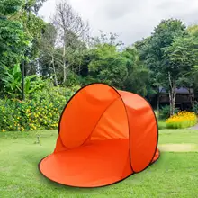 

Beach Tent Waterproof Pop Up Sun Awning Leisure Tent Single Layer Sun Protection Outdoor Portable Camping Tents Dropshipping