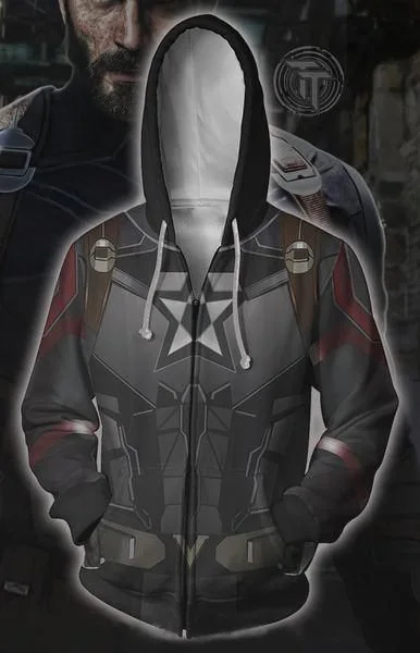 Мстители эндгейм квантовое царство Капитан Америка толстовка куртка костюмы для косплея Advanced Tech Толстовка Железный человек толстовки костюм