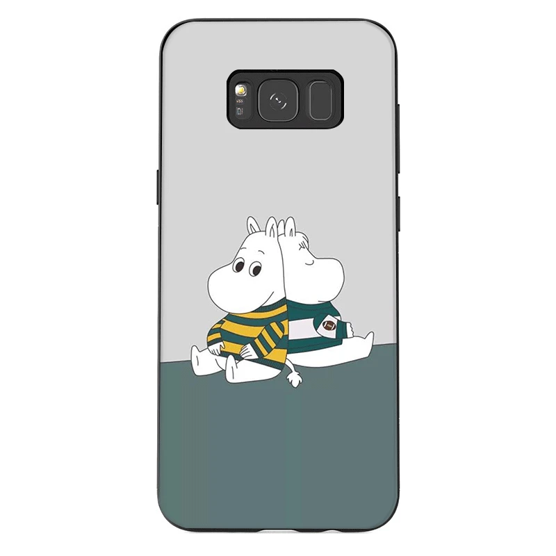 B5 Милый мультяшный мобильный чехол для телефона samsung A20E A70S A2 J4 J6 J7 Duo Plus Prime J8 Core задняя крышка Муми-троллей мультяшный Бегемот - Цвет: B5