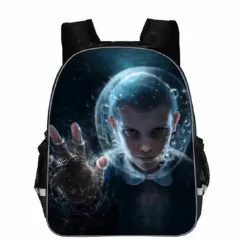 

High Quality Hot Sale Stranger Things 3 School Rucksack Children Boys Girls School Bag Fashion Colourful Pattern Laptop Backpack