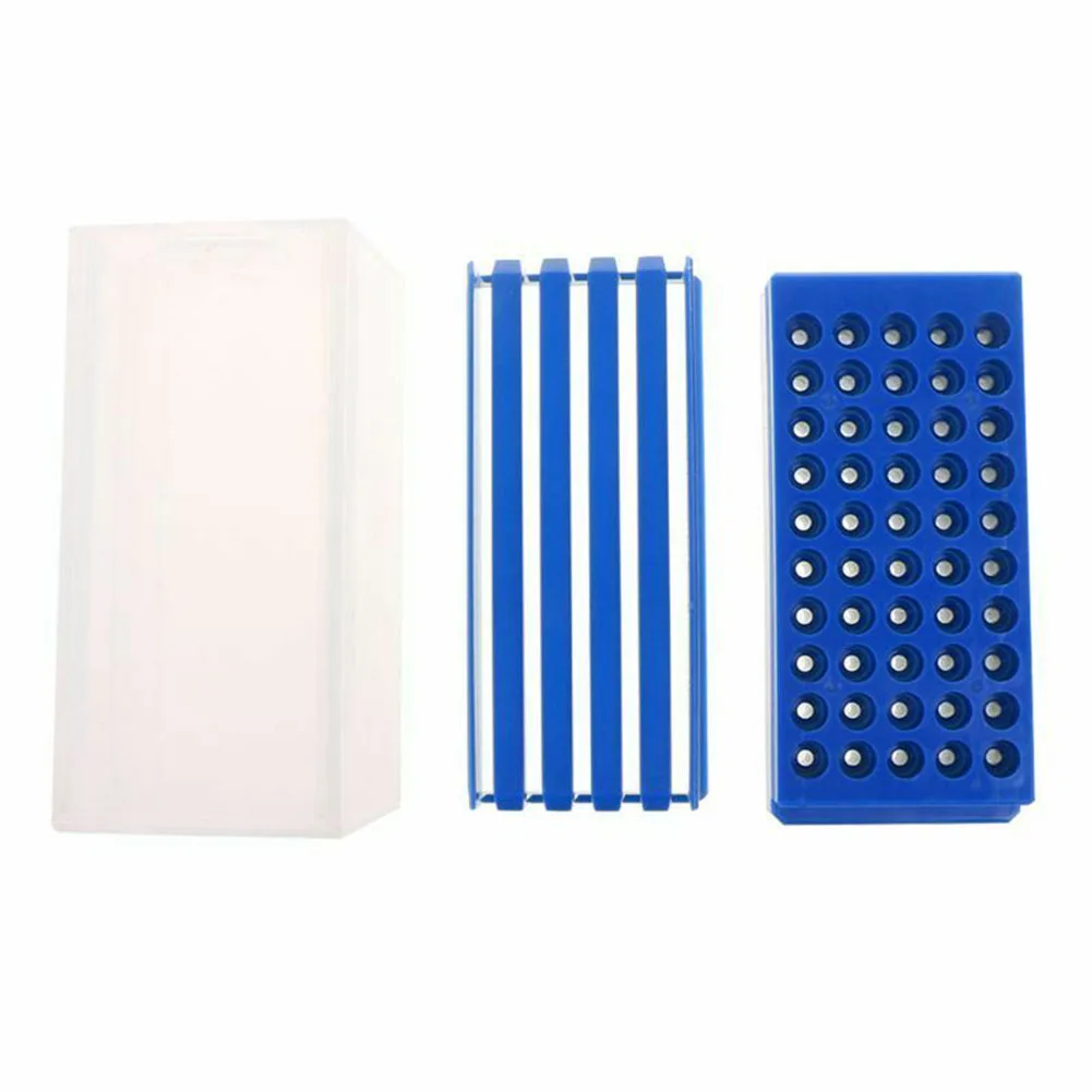 tool storage cabinets 50 Holes Transparent Drill Bit Portable Tool Accessories Organizer PP Storage Box Milling Cutters Practical Drawer Type Holder soft tool bag