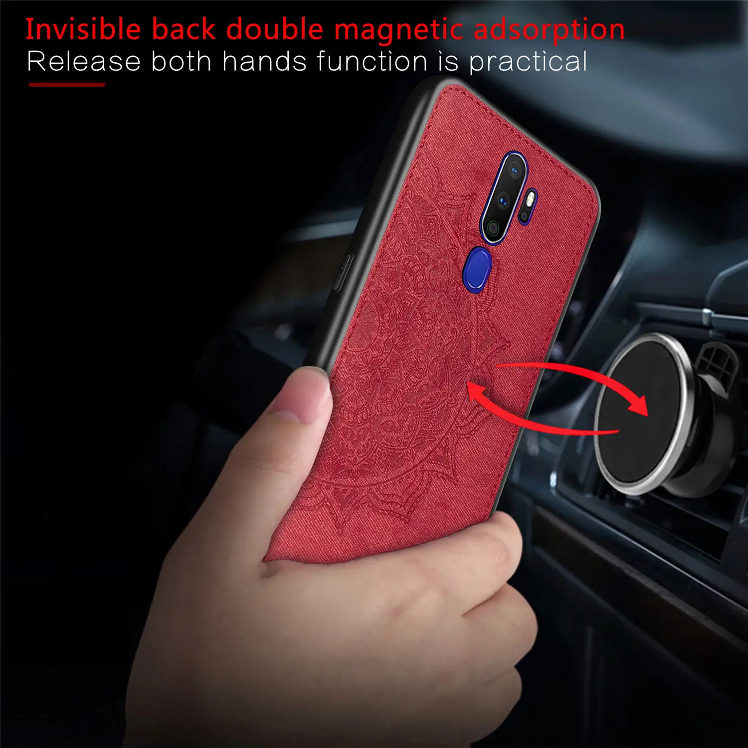 Чехол для телефона Oppo A9 2020 чехол классическая ткань TPU бампер мягкая силиконовая