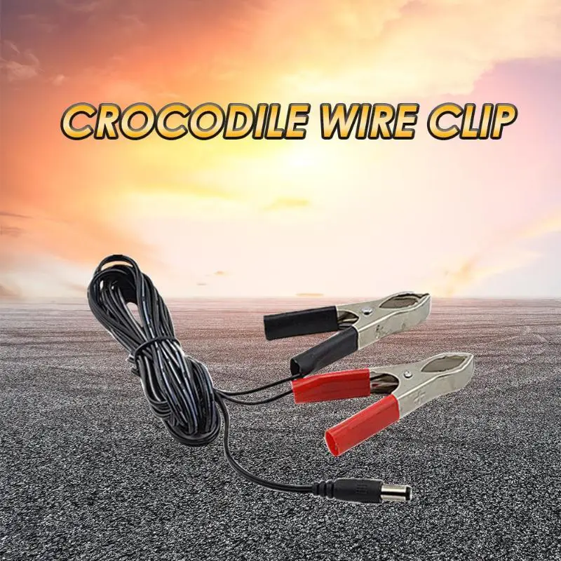 DC12V 24V Зажим-крокодил провод мужской/женский к USB тестер детектор