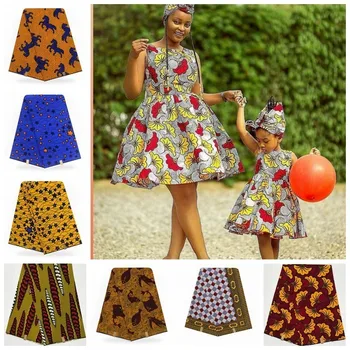

100% Cotton Guaranteed Veritable Wax African Veritable Real Pagne Wax Ankara Wax For Nigeria Dress Soft Hot Wax Print Fabric