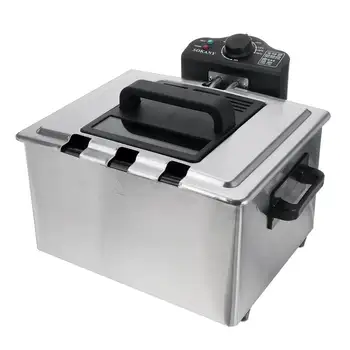 

Sokany Electric Deep Fryer 5L Frying French Frie Machine With Shelf Fried Chicken Grill Adjustable Kitchen Electric Frying Pan