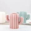 European Plastic Vase Home Decor Imitation Ceramic Cactus Vase Flower Pot Wedding Decoration Unbreakable Creative Pen Holder 6