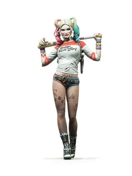 

75mm Scale Resin Figure Model Kit Sexy Female Clown Harley Quinn Static Modeling Assembling DIY Toys Hobby Tools
