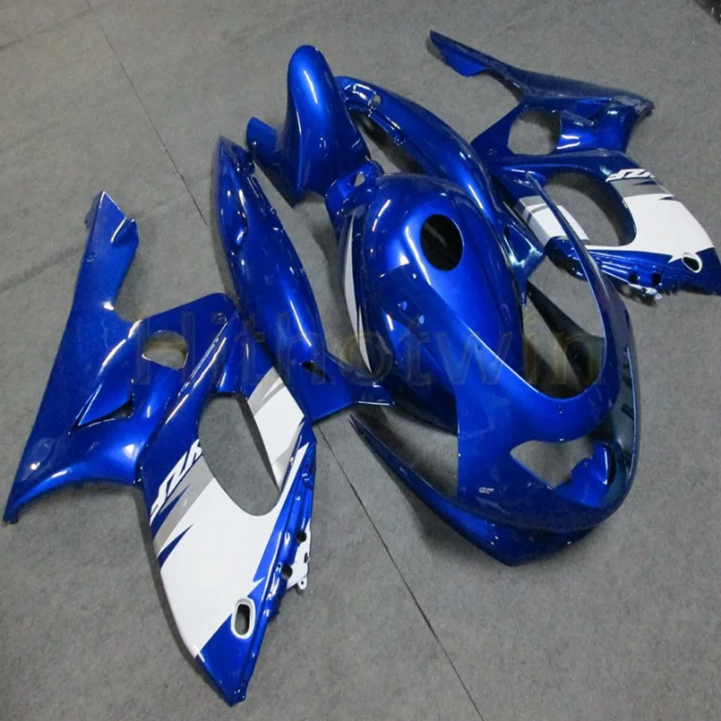 Капот мотоцикла на заказ для YZF600R Thunderent 1997-2007 моторные Обтекатели литьевой формы черный