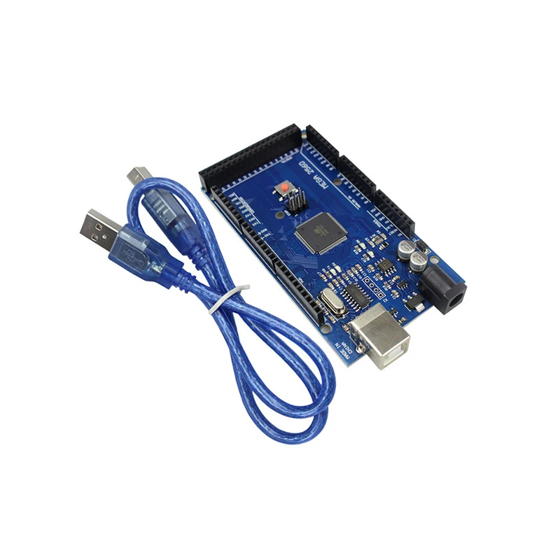 Обновление Бесплатная доставка МЕГА 2560 R3 mega2560 USB плата + Бесплатный usb-кабель для
