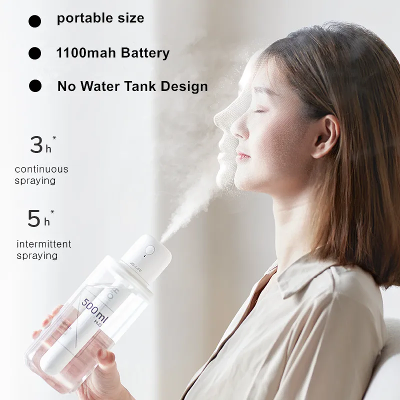 Wireless Air Hmidifier Aromatherapy Ultrasonic Aroma Diffuser for Travel Rechargeable Battery Portable Lollipop Mini Humidifier