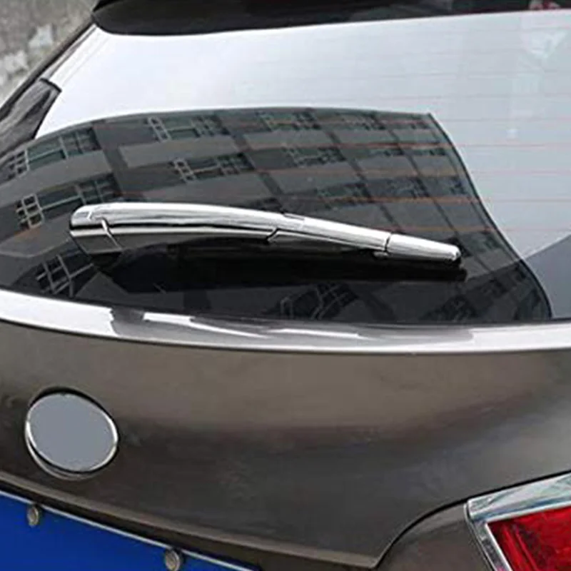 Fit for Hyundai IX35 Car Exterior Rear Window Rain Wiper Arm Blade Cover Trim Styling Overlay Chrome Stickers ABS