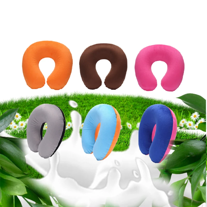 U Shaped Neck Pillow Car U Shaped Pillow Beads Neck Pillows Travel