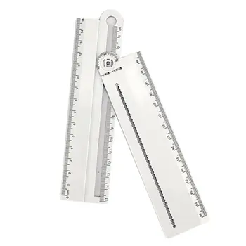 

Multi-function Ruler-Drawing line/parallel line/vertical line/arc/angle measure